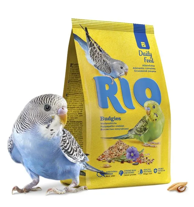 Rio 1кг корм для волнистых попугайчиков основной рацион 4172