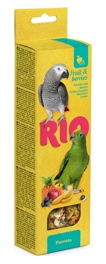 Rio 0,09кг*2шт палочки для попугаев с фруктами и ягодами