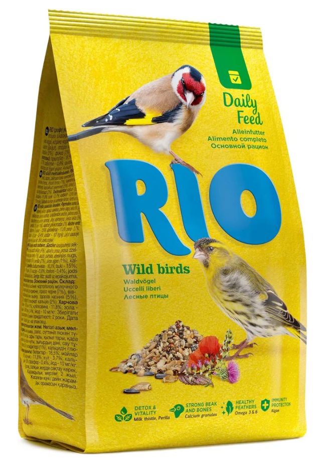 Rio 0,5кг корм для лесных певчих птиц основной рацион